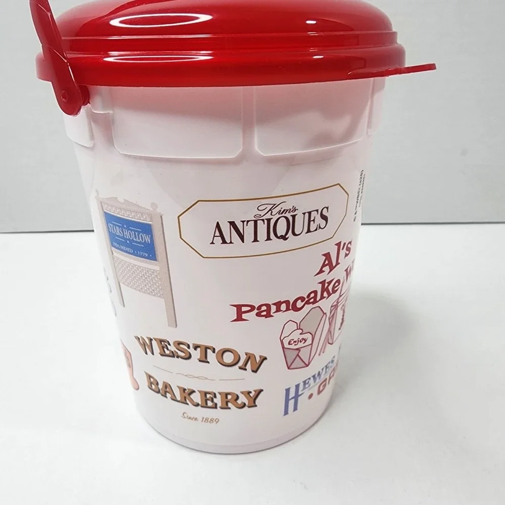 Gilmore Girls 25th anniversary Popcorn Bucket from Holiday Event in LA